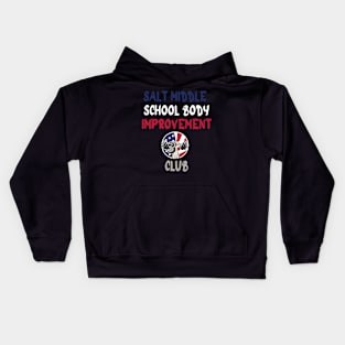 Salt Middle School Body Improvement Club funny Kids Hoodie